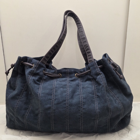 Sonoma Life + Style Oversized Dark Blue Purse - Picture 3 of 7
